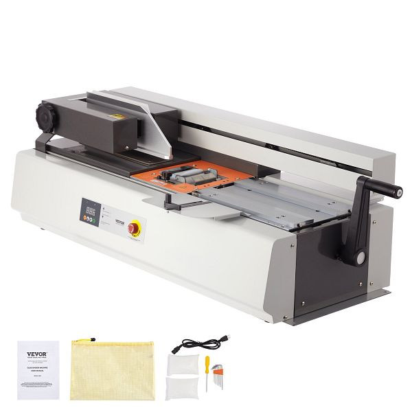 VEVOR Thermobindegerät Thermo-Buchbinder 400 Blatt A3 A4 A5 Dokumente 32cm, JZJ20400Z12649PLHV2
