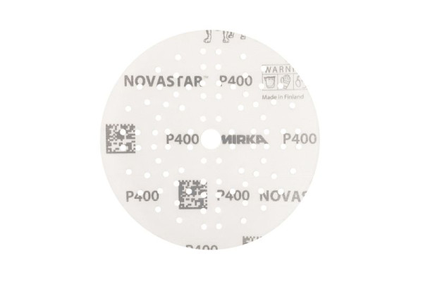 Mirka Schleifscheibe NOVASTAR 125mm Grip Multihole P400, VE: 100 Stück, FG6C209941