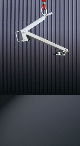 Eichinger Ablaufgreifer 1553.1, Öffnungsweite 460- 560 mm, Backenlänge 60 mm, verzinkt, Tragfähigkeit 150 kg, 15530100002000