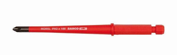 Bahco 2 Wechselklingen mit Kombi-Spitze, isoliert, PH 1 + 5 mm, 100 mm, 8510SL-2P