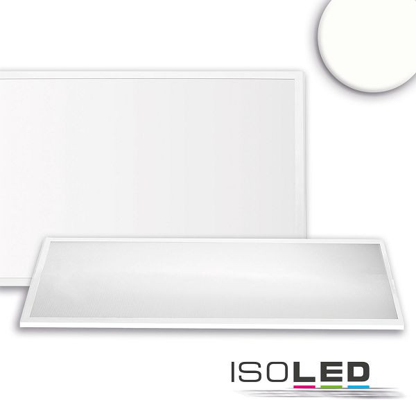 ISOLED LED Panel Professional Line 308x1245mm, UGR<19 4H/8H, 36W, RAL 9016, neutralweiß, 1-10V dimmbar, 116034