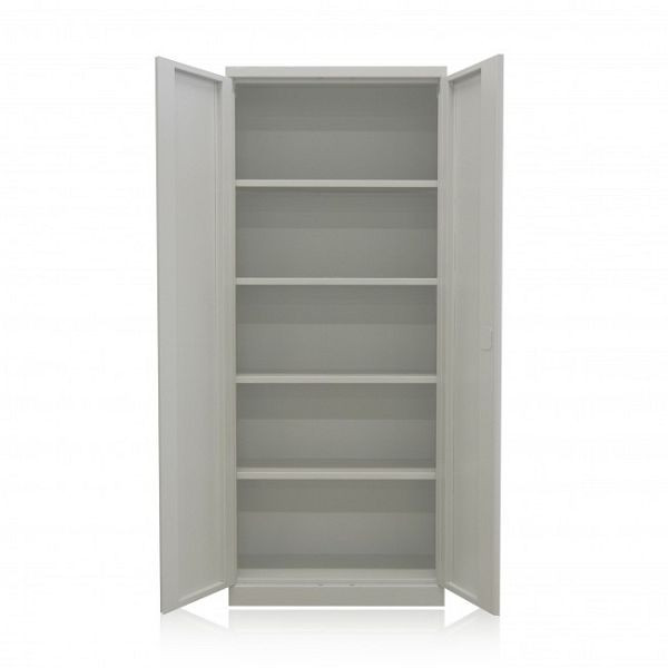 ADB Stahlschrank L, Maße BxHxT: 780x1920x380 mm, Farbe Komplett: lichtgrau, RAL 7035, 40987