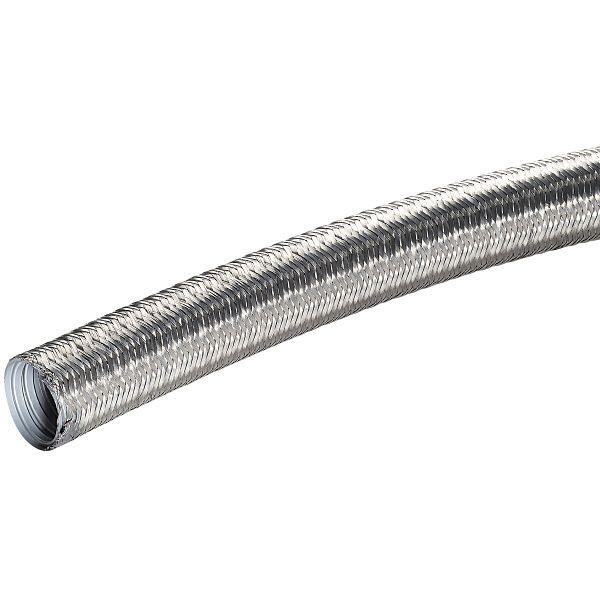 LAPP Einfach gefalzter Schutzschlauch mit Geflecht SILVYN® EMC AS-CU 56 / 49X56, VE: 25 Meter, 64400508