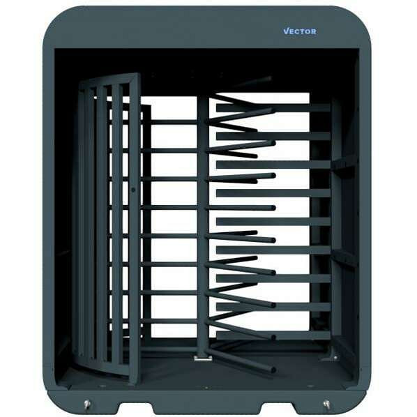 SCHAKE-VECTOR Drehkreuztunnel V-Turnstile-Guard, VPDT22SOB0146