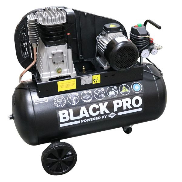 Airpress Kompressor BLACK PRO B3800B 10 bar 90L 3 PS/2.2 kw 289 l/min, 360103