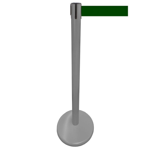 Stein HGS Personenleitsystem -P-LINE Future-, Metall/ anthrazit, dunkelgrün, mit Sicherheitsverschluss (selbstlösend), Gurtlänge: 2,3 m, 12792-1003