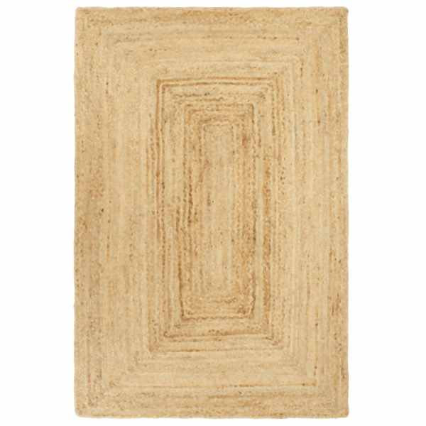 vidaXL Teppich Handgefertigt Jute 180x250 cm, 343623, 8720286980590