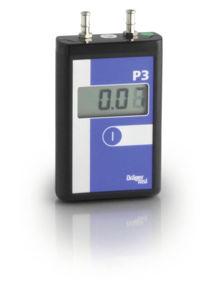 REMS Druckmessgerät Dräger P3 incl. zwei Brennerdruckschläuche und Koffer, 611050 D