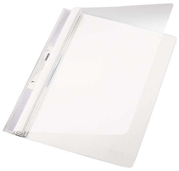 LEITZ 4190 Einhängehefter Universal, A4, 250 Blatt, PVC, weiß, 4190-00-01