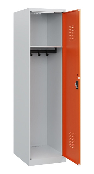 C+P Spind Evolo PLUS, 1 Abteil, 1530x400x500mm, 7035/2004, Zylinderschloss, 0490005-12 S10022