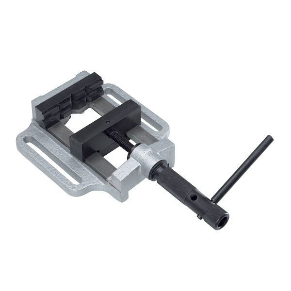 ELMAG PROFI-Maschinenschraubstock 6'/ 150 mm, mit Prismenbacke, Spannweite 145mm, 16086