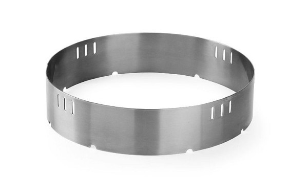 Hendi Ring zu Hockerkocher 147108 Edelstahl 360x80 mm, 147207