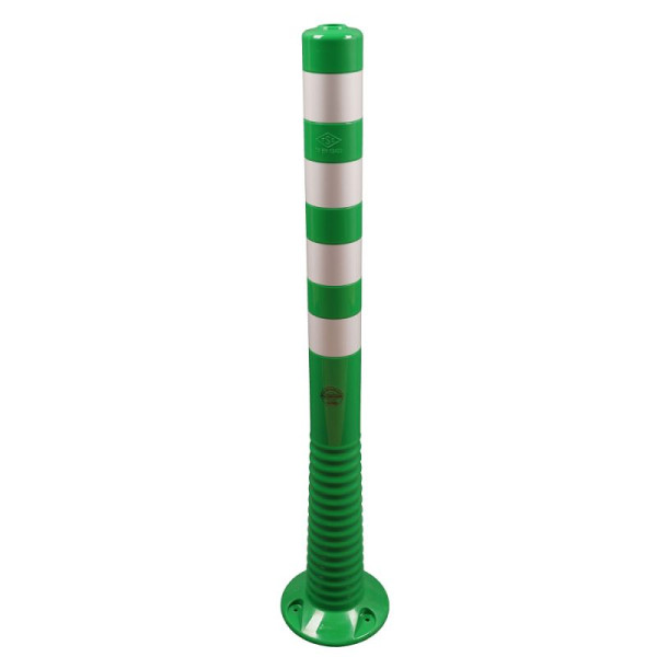 Stein HGS Flexipfosten, nachgiebig, inkl. Befestigungsmaterial, grün, Höhe 1000 mm, 65919.0009