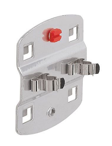 Kappes RasterPlan Doppelte Werkzeugklemme, D 19 mm, alufarben, 4043.00.1001