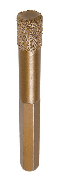 Projahn Diamant Trockenbohrer, Durchmesser 16 mm, Wachsfüllung 6-kant Schaft, 59816