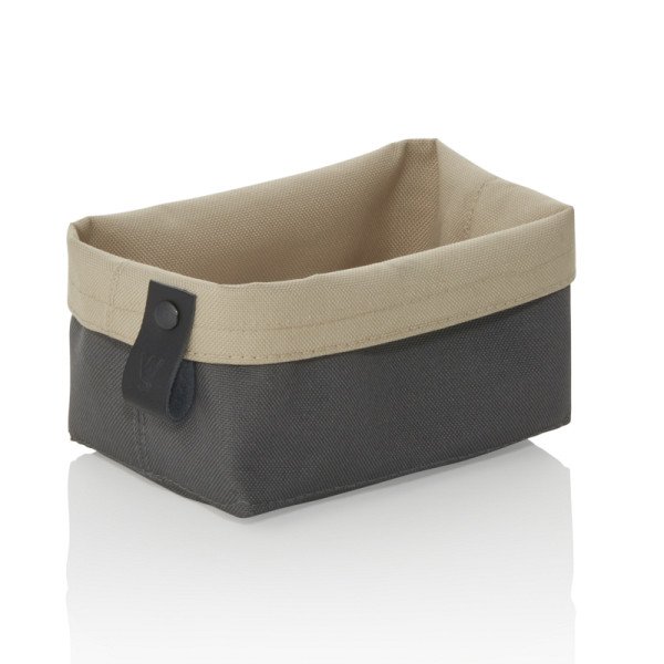 WAS Brottasche FLIP TETRON, 15 x 11 x 8 cm, light grey/light khaki, Tetron, 9391015