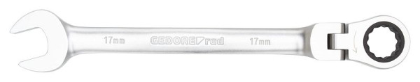 GEDORE red Gelenk-Ringratschenmaulschlüssel SW8mm 136mm, 3300874