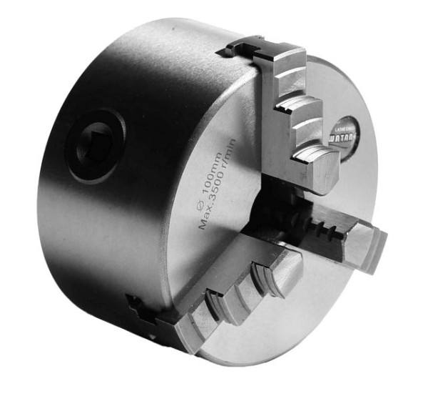 MACK 3-Backen Drehfutter Basic, D= 250 mm, Guss, zylindrisch, einteilige Backen, WAT-D250/3-ZGE