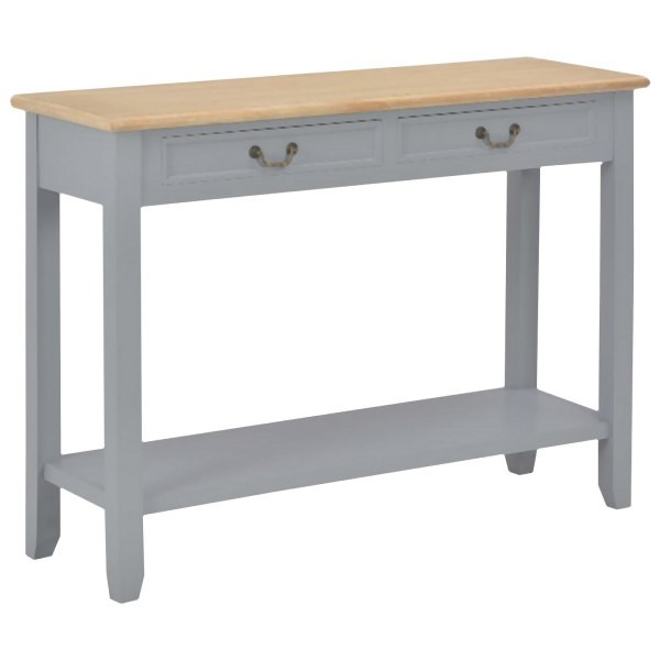 vidaXL Konsolentisch Grau 110 x 35 x 80 cm Holz, 249902