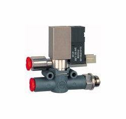 Metal Work 3/2-Wege-Magnetventil, geführte Entlüftung, Schlauch (Eingang) - Gewinde (Ausgang), 106861