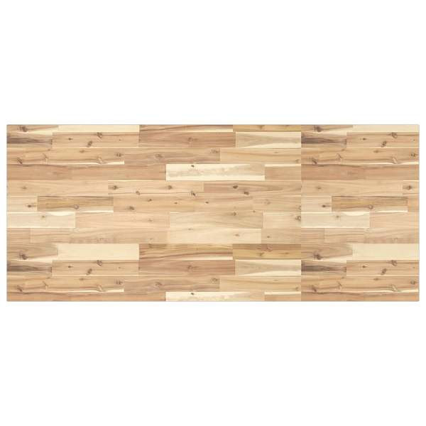 vidaXL Waschtischplatte Unbehandelt 140x60x2 cm Massivholz Akazie, 3279670