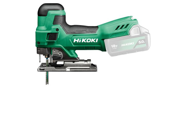HiKOKI 18V Akku Stichsäge, ohne Akku, ohne Ladegerät, CJ18DB (Basic) (Karton), CJ18DBW4Z