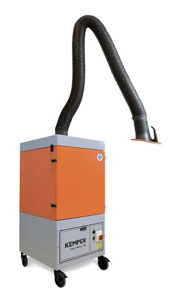 ELMAG Absauganlage, fahrbar, Filter Master XL - Ø150mm/4m, Absaugarm in Schlauchausführung, IFA/BGIA-geprüft, mit Patronenfilter, 57637