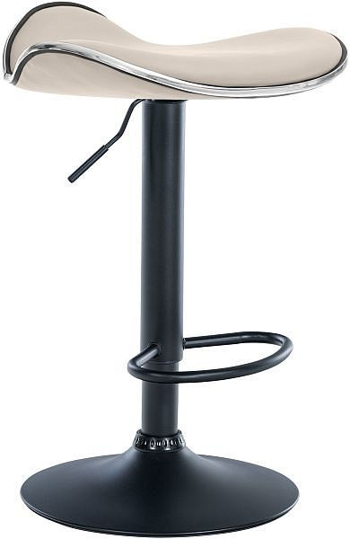 CLP Barhocker Shanghai Kunstleder schwarz, creme, 323798
