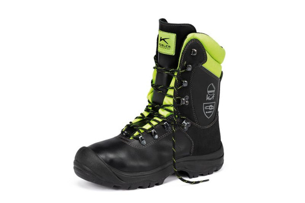 Kübler FOREST Schnittschutzstiefel S3, Farbe: schwarz/warngelb, Größe: 41, 8150 9911-9934-41
