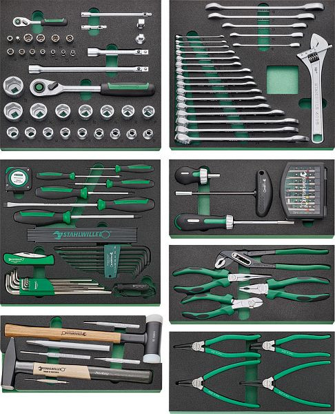 STAHLWILLE Werkzeug-Sortiment 821/7, 97830256, 4018754335381