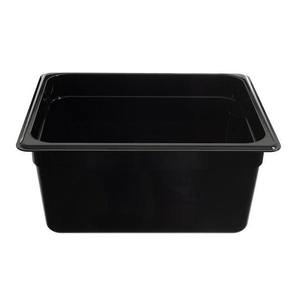 ALLPAX Behälter aus Polycarbonat GN 1/9 Höhe 100 mm schwarz, 10024418