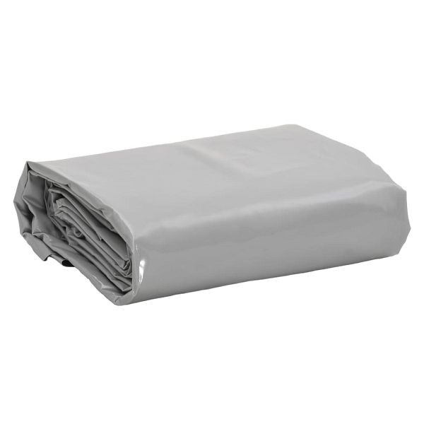vidaXL Abdeckplane Grau 5x5 m 650 g/m², Top-Qualität, 156127