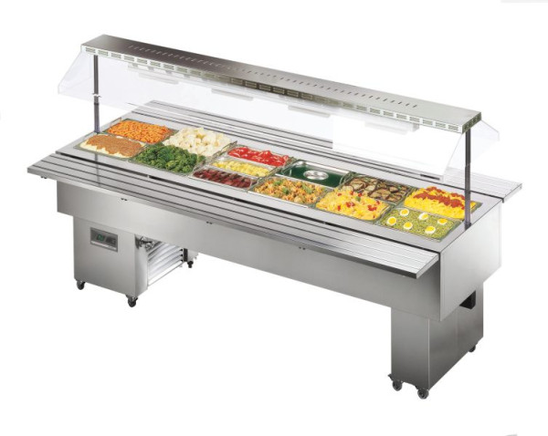 NordCap Bain-Marie ISOLA 4 BM INOX, für GN 1/1-150, 4554642071