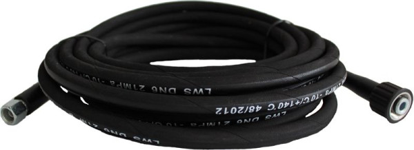 LAVOR Hochdruckschlauch Stahlflex 8 Meter - M22/Ø15-1/4 Zoll F - Ø1/4 Zoll, 4.018.0003-PS