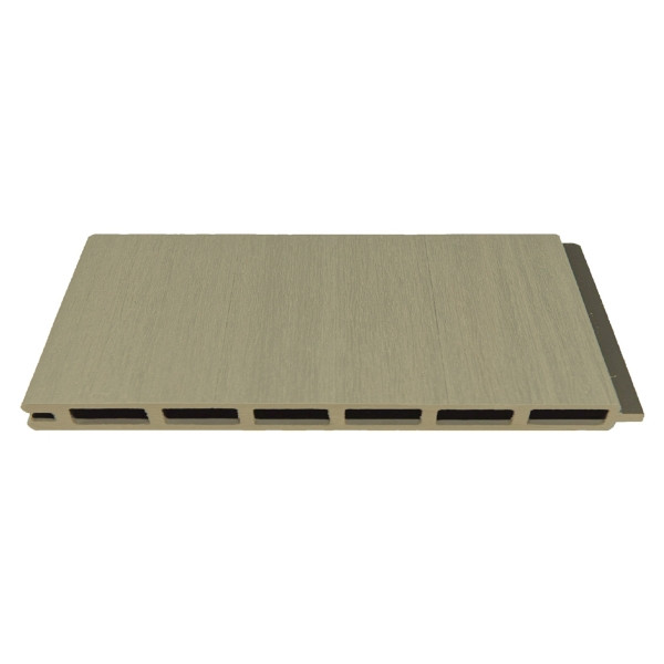 T&J ELSKOP-Serie WPC-Steckzaunsystem, Zaunlamelle 20 x 150 x 1790 mm, SCHILF co-extrudiert, 44679
