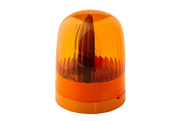 HELLA Halogen-Rundumkennleuchte, KL Junior, 12/24V, gelb, Anbau/geschraubt, Stecker: Flachstecker, 2RL 007 550-021