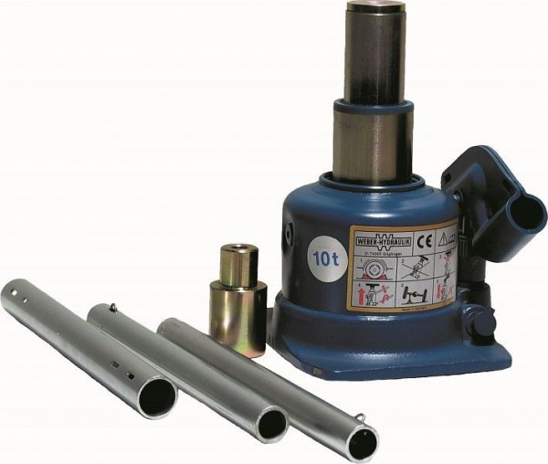 Kunzer Wagenheber mit Pumphebel 108.816.4, Tragkraft: 10 t, ATD 10-120