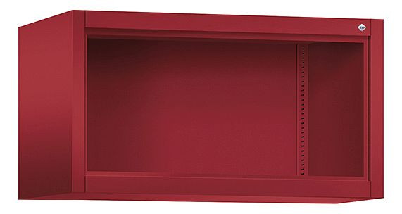 C+P Aufsatzregal Acurado, H500xB930xT500mm, Farbe: Rubinrot, 9184-000 S10009