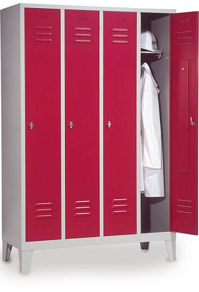Bedrunka+Hirth Stahlkleiderschrank, 800 x 500 x 1850 mm, Zylinderschloß, 06.01.241