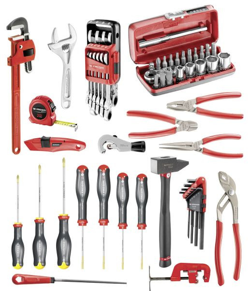 Facom Set Sanitärinstallation 67-teilig, CM.200A