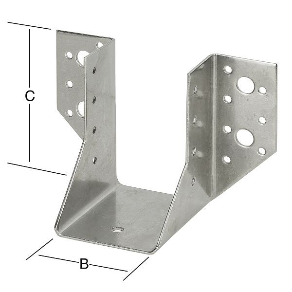 Vormann Balkenschuh Typ A 80 x 120 RF (V4A), VE: 10 Stück, 070974000RF