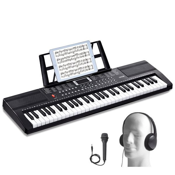 VEVOR Digital 61 Tasten Keyboard E-Piano, Digital Piano 200 Rhythmen, 61JBPZSMGQ61JYYXMV9