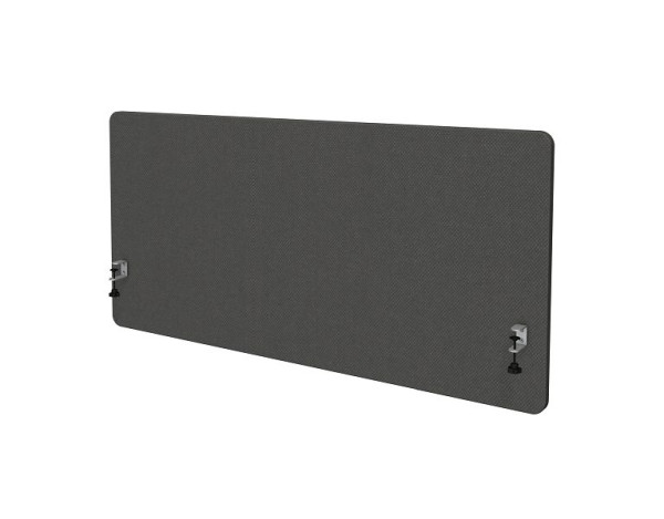 Kerkmann Oxford Tischtrennwand Textil, Anthrazit, 19375516