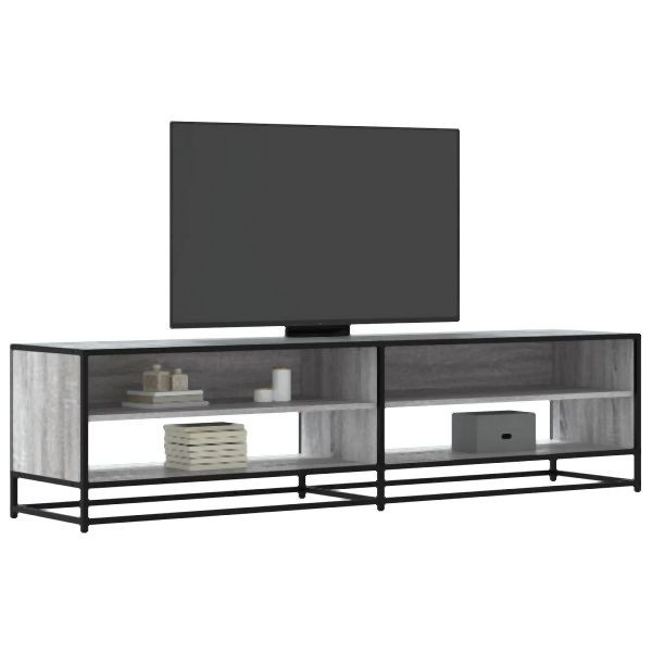 vidaXL TV-Schrank Grau Sonoma 180,5x40x46 cm Holzwerkstoff, 3300803