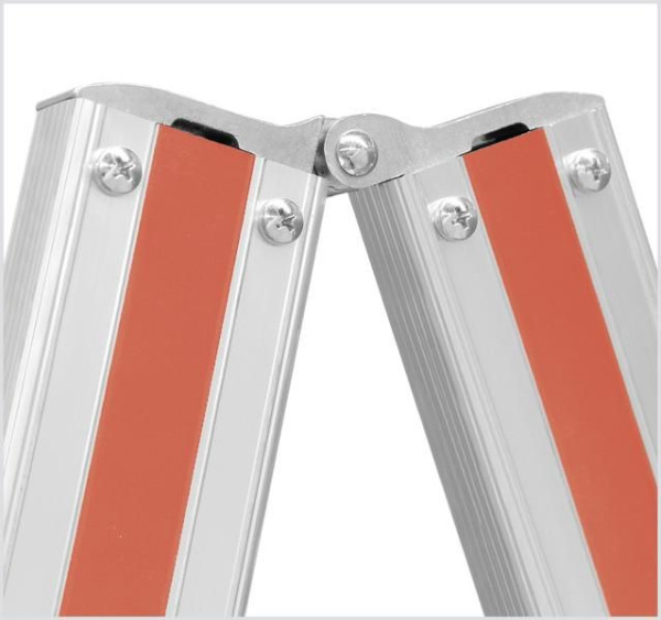 HYMER Ersatzteilset Scharniere für Sprossenstehleitern, für Holmgröße 71 mm, 0054046