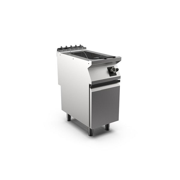 Mareno M1-700 Gasfritteuse 15 Liter, mit Tür, 40cm, FR74G15A, 171.403