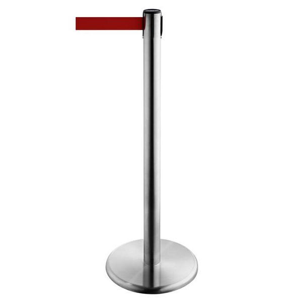 Stein HGS Personenleitsystem -P-LINE Future-, Edelstahl, orange, mit magnetischem Gurtendstück, 12798-2204