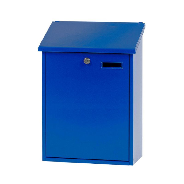 STEIN HGS Wandbriefkasten Sebastian, blau, 83706.0001