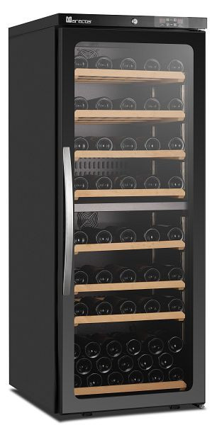 Saro 2-Zonen Weinkühlschrank mit Glastür CV350 PV 2T, 486-1005