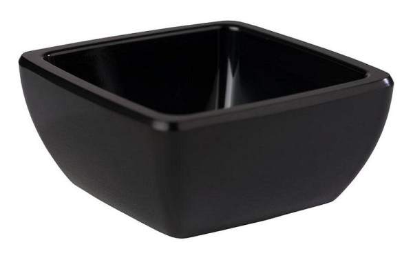 APS Schalen -FRIENDLY BOWL- 6,5 x 6,5 cm, Höhe: 3 cm PET, schwarz, VE: 6 Stück, 79023